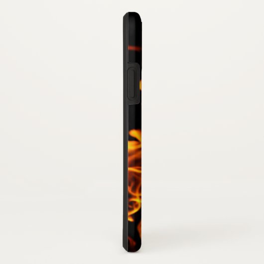 Coques Case-Mate iPhone Flamme orange (Dos/Droite)