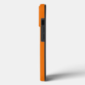 Coques Case-Mate iPhone Flamme solide orange (Verso / Gauche)