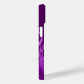 Coques Case-Mate iPhone Flammes de course violet cool (Verso / Droite)