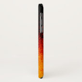 Coques Case-Mate iPhone Flammes de feu de joie éraflées (Dos/Gauche)