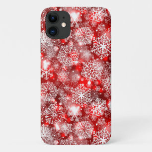 Case-Mate iPhone Case Flammes de neige sur rouge