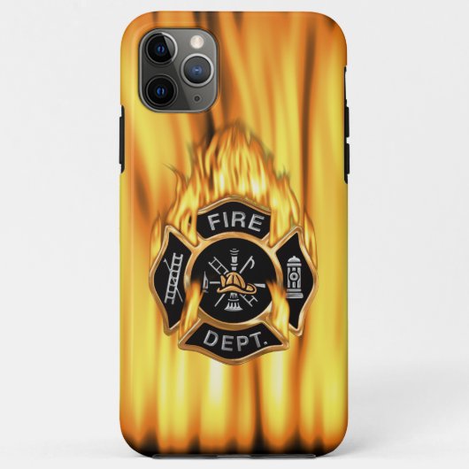 Coques Case-Mate iPhone Flammes du service des incendies (Dos)