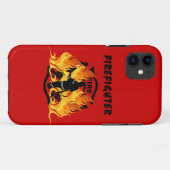 Coques Case-Mate iPhone Flammes du service d'incendie (Dos (Horizontal))