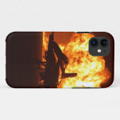 Coques Case-Mate iPhone Flammes Jet Fighter (Dos (Horizontal))
