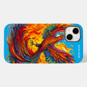 Coques Case-Mate iPhone Flammes Phoenix de l'Imaginaire mignon (Verso (horizontal))