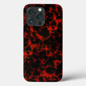 Coques Case-Mate iPhone Flammes rouges et noires de l'énergie (Verso)