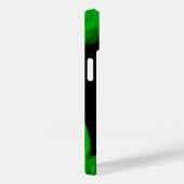 Coques Case-Mate iPhone Flammes vertes dans le ciel étoilé (Verso / Droite)