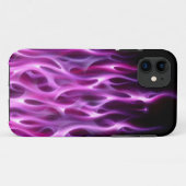 Coques Case-Mate iPhone Flammes violettes - cas de l'iPhone 5 (Dos (Horizontal))