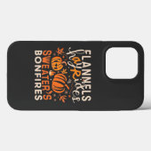 Coques Case-Mate iPhone Flannels Hayrides Chandails Citrouille Bonfires (Verso (horizontal))