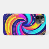 Coques Case-Mate iPhone Flèche cosmique colorée (Dos (Horizontal))