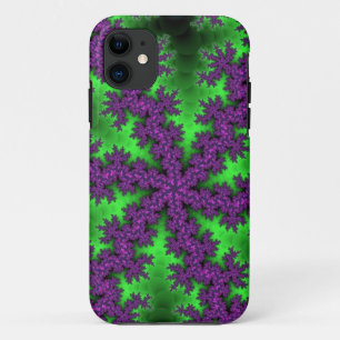 Coque Case-Mate Pour iPhone Flèche de neige verte et violette