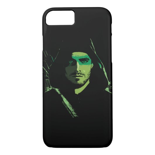 Coques Case-Mate iPhone Flèche | Découpe verte avec flèche (Dos)