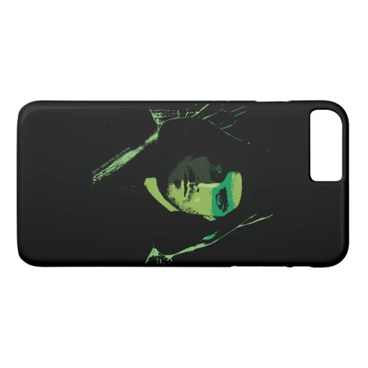 Coques Case-Mate iPhone Flèche | Découpe verte avec flèche (Dos (Horizontal))