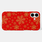 Coques Case-Mate iPhone Flèche dorée sur rouge (Verso (horizontal))