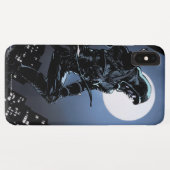 Coques Case-Mate iPhone Flèche | Flèche verte au clair de lune (Dos (Horizontal))