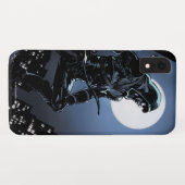 Coques Case-Mate iPhone Flèche | Flèche verte au clair de lune (Dos (Horizontal))