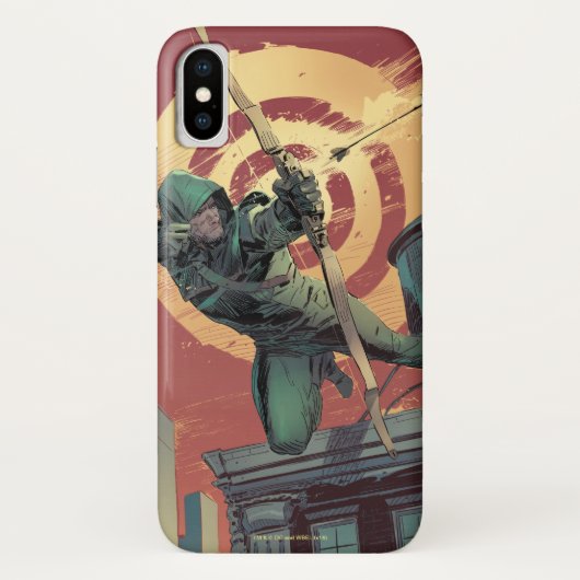 Coques Case-Mate iPhone Flèche | Flèche verte Du Toit (Dos)
