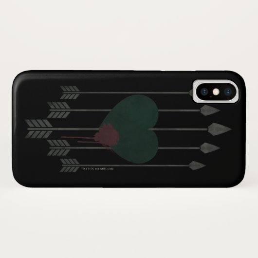 Coques Case-Mate iPhone Flèche | Flèches percutées dans le coeur (Dos (Horizontal))