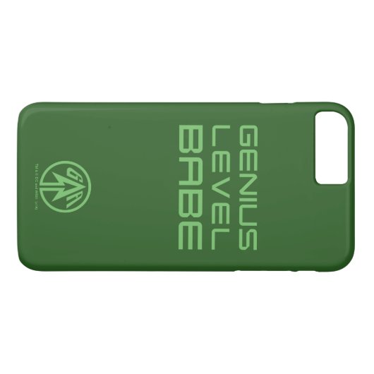 Coques Case-Mate iPhone Flèche | Genius Level Babe (Dos (Horizontal))