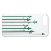 Coques Case-Mate iPhone Flèche | Graphique Flèches verticales (Dos (Horizontal))