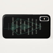 Coques Case-Mate iPhone Flèche | Green Arrow Parodie Recherché Post (Dos (Horizontal))