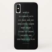 Coques Case-Mate iPhone Flèche | Green Arrow Parodie Recherché Post (Dos)