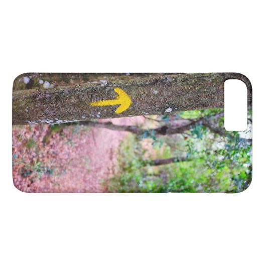 Coques Case-Mate iPhone Flèche jaune (Dos (Horizontal))