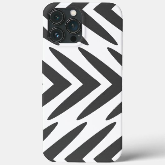 Coques Case-Mate iPhone Flèche noire en tête d'impression africaine (Verso)