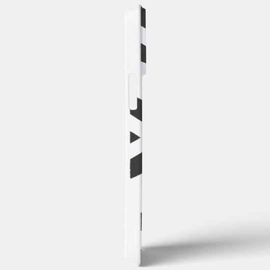 Coques Case-Mate iPhone Flèche noire en tête d'impression africaine (Verso / Droite)