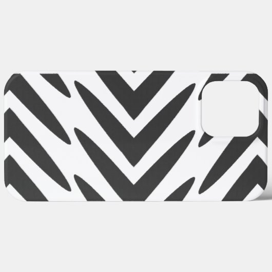 Coques Case-Mate iPhone Flèche noire en tête d'impression africaine (Verso (horizontal))