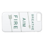 Coques Case-Mate iPhone Flèche | Respirer l'objectif (Dos (Horizontal))