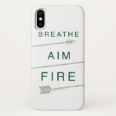 Coques Case-Mate iPhone Flèche | Respirer l'objectif (Dos)