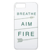 Coques Case-Mate iPhone Flèche | Respirer l'objectif (Dos)