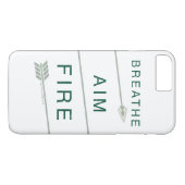 Coques Case-Mate iPhone Flèche | Respirer l'objectif (Dos (Horizontal))