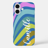 Coques Case-Mate iPhone Flèches Abstraites colorées personnalisées (Verso)