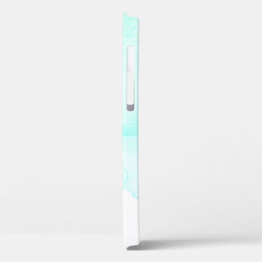 Coques Case-Mate iPhone Flèches Abstraites vert et bleu (Verso / Gauche)