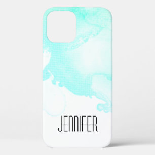 Case-Mate iPhone Case Flèches Abstraites vert et bleu