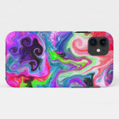 Coques Case-Mate iPhone Flèches colorées Marbre Fluide Art (Dos (Horizontal))