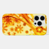 Coques Case-Mate iPhone Flèches de Noël dorées (Verso (horizontal))