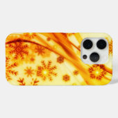 Coques Case-Mate iPhone Flèches de Noël dorées (Verso (horizontal))