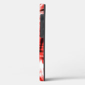 Coques Case-Mate iPhone Flèches dynamiques noir et rouge Coque-Mate iPhone (Verso / Gauche)