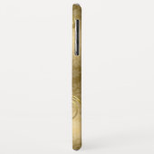 Coques Case-Mate iPhone Flèches en or blanc Damask Gold (Dos/Gauche)