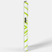 Coques Case-Mate iPhone Flèches en vert et blanc (Verso / Droite)