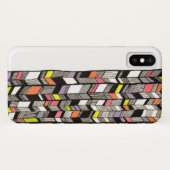 Coques Case-Mate iPhone Flèches modernes Motif d'encre Tribal Abstrait (Dos (Horizontal))