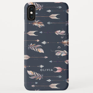 Case-Mate iPhone Case Flèches tribales avec plumes motif