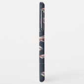 Coques Case-Mate iPhone Flèches tribales avec plumes motif (Dos/Gauche)