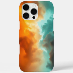 Coques iPhone 16 Pro Max Flery Sky Abstract Design contraste coloré