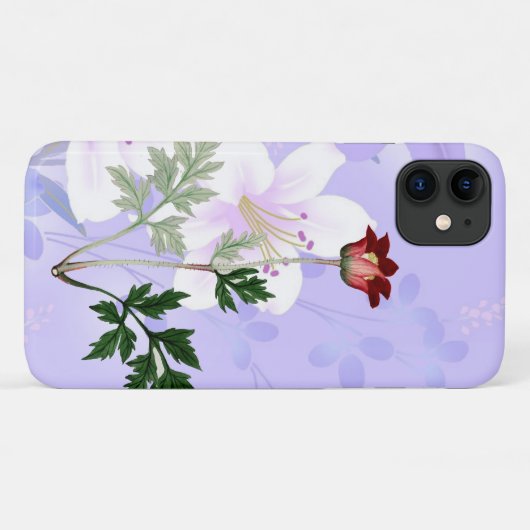 Coques Case-Mate iPhone fleur (Dos (Horizontal))
