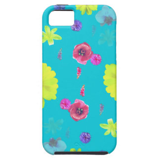 Coque Tough iPhone 5 fleur
