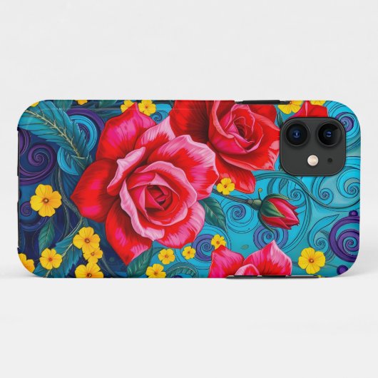 Coques Case-Mate iPhone Fleur (Dos (Horizontal))
